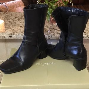 Easy Spirit leather mid calf boots
